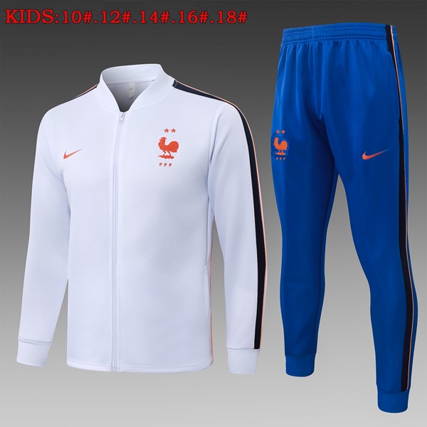 Ninos Chandal Francia 2026/27 Blanco 2